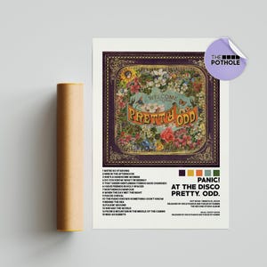 Poster dei Panic! At the Disco, Belli. Strani. Poster, Poster della copertina dell'album, Stampa artistica da parete, Poster personalizzato