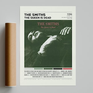 The Smiths Posters / The Queen Is Dead Poster / Album Cover Poster, Print Wall Art, Custom Poster, Home Decor, The Smiths, The Queen Is Dead