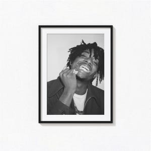 Playboi Carti Posters / Playboi Carti Schwarz Weiß Wand Kunst, Album Cover Poster, Wohnkultur, Fotografie Drucke, Die Lit, Lotta, BAM267