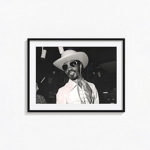 Poster di Stevie Wonder / Poster da parete in bianco e nero di Stevie Wonder, poster di copertina dell'album, decorazioni per la casa, stampe fotografiche, poster di musica soul, BAM42