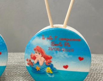 Personalized plaster diffuser with ARIEL theme