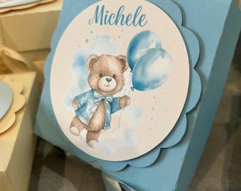 Personalized Box with Air Freshener, Confetti and Themed Graphics