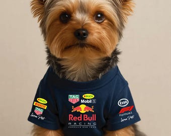 犬と猫用のレッドブルF1ジャージ