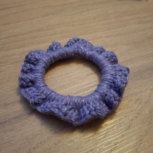 Crochet Hair Elastic - Handmade - Crochet Scrunchie
