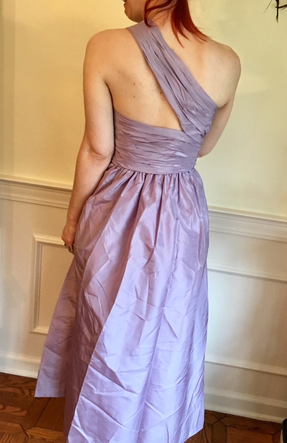 Sz 00/0 Lilac Grecian Style Vintage 1960s Evening… - image 5