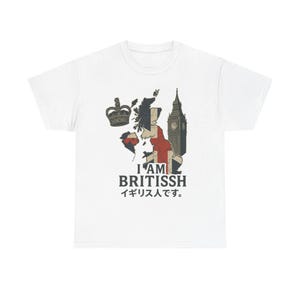 T-shirt à porter lors d'un voyage du Royaume-Uni au Japon