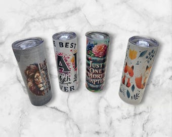 Personalized 20oz Tumbler: Custom Insulated Stainless Steel Travel Mug