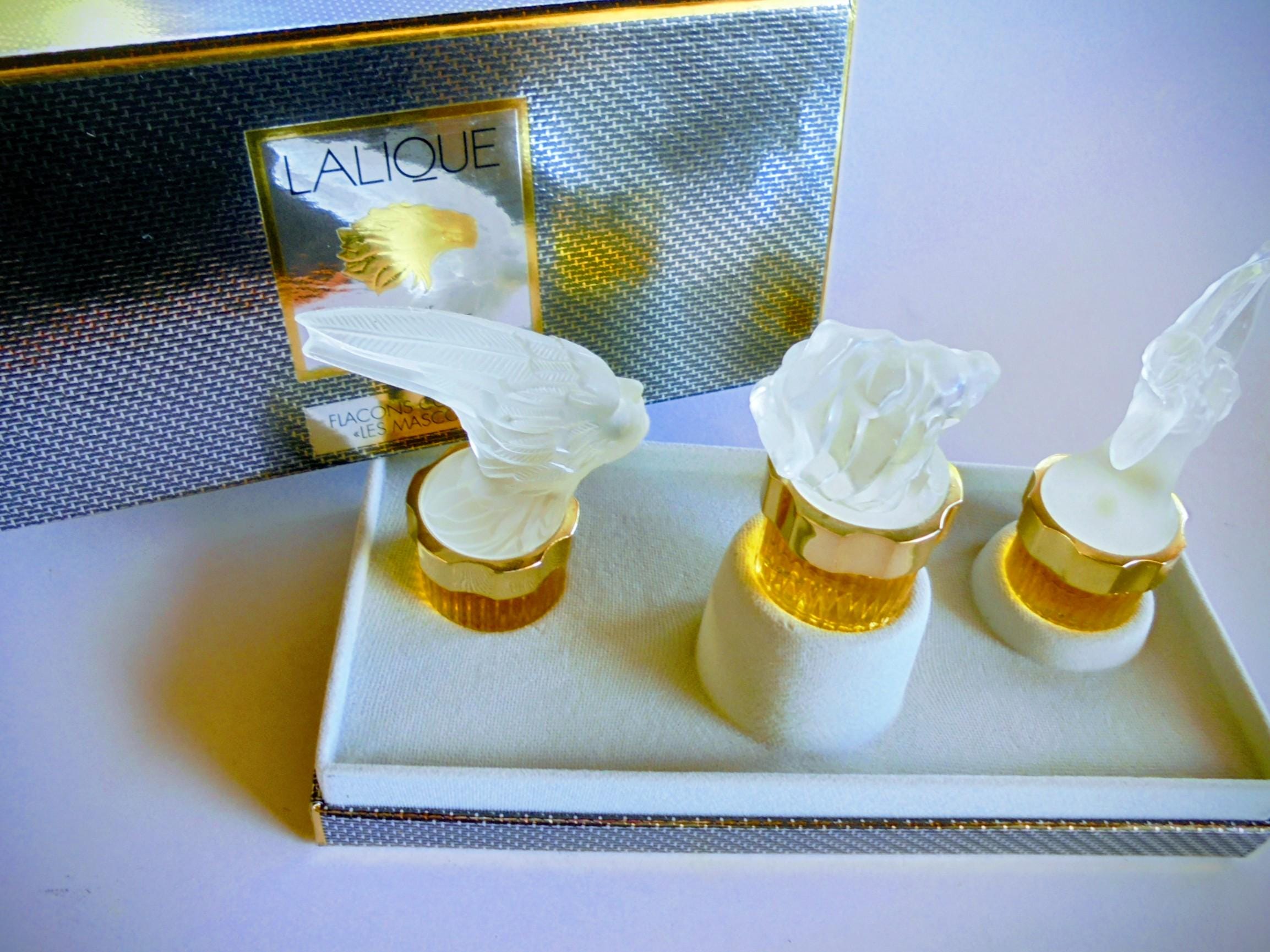Lalique Miniature Perfume Set - Etsy