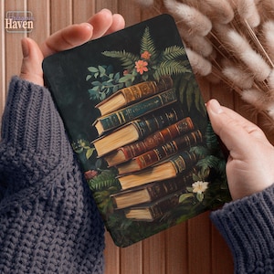 Boekenliefhebber cadeauhoes voor Kindle Oasis 3 Cover Kindle 2022 Kindle Colorsoft 2024 7" Kindle Paperwhite 11e generatie 6,8" 12e KPW Kindle Scribe