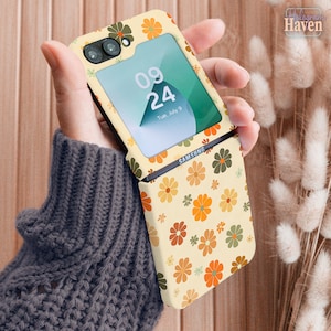 Pastel floral case for Motorola Razr 60 50 40 Samsung Z Flip 7 FE 6 Galaxy Flip 5 Z Fold 7 Z Fold 6 Fold 5 4 Moto Razr 2025 Plus hh013