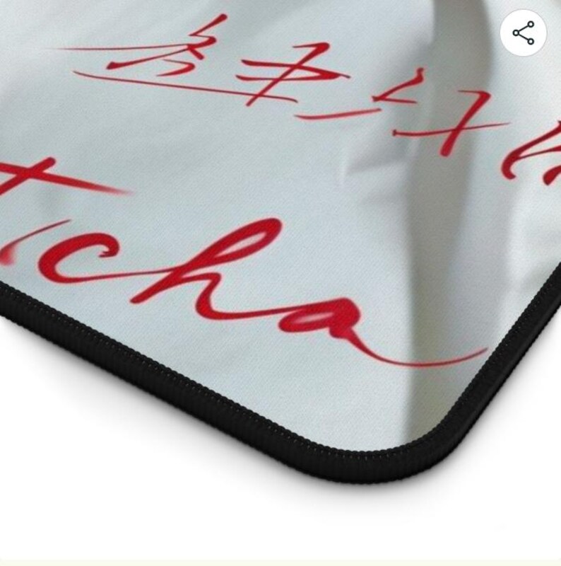 Matcha-themed Desk Mat | Aesthetic Workspace Accessory, Desk Pad, Gift ...