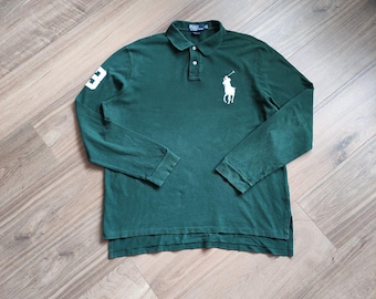 Polo Ralph Lauren Vintage 90s Blackwatch Plaid Crewneck Sweatshirt