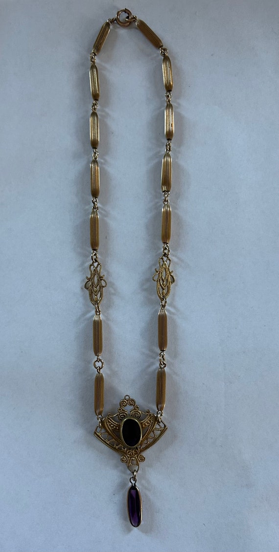 Antique Edwardian Necklace - image 3