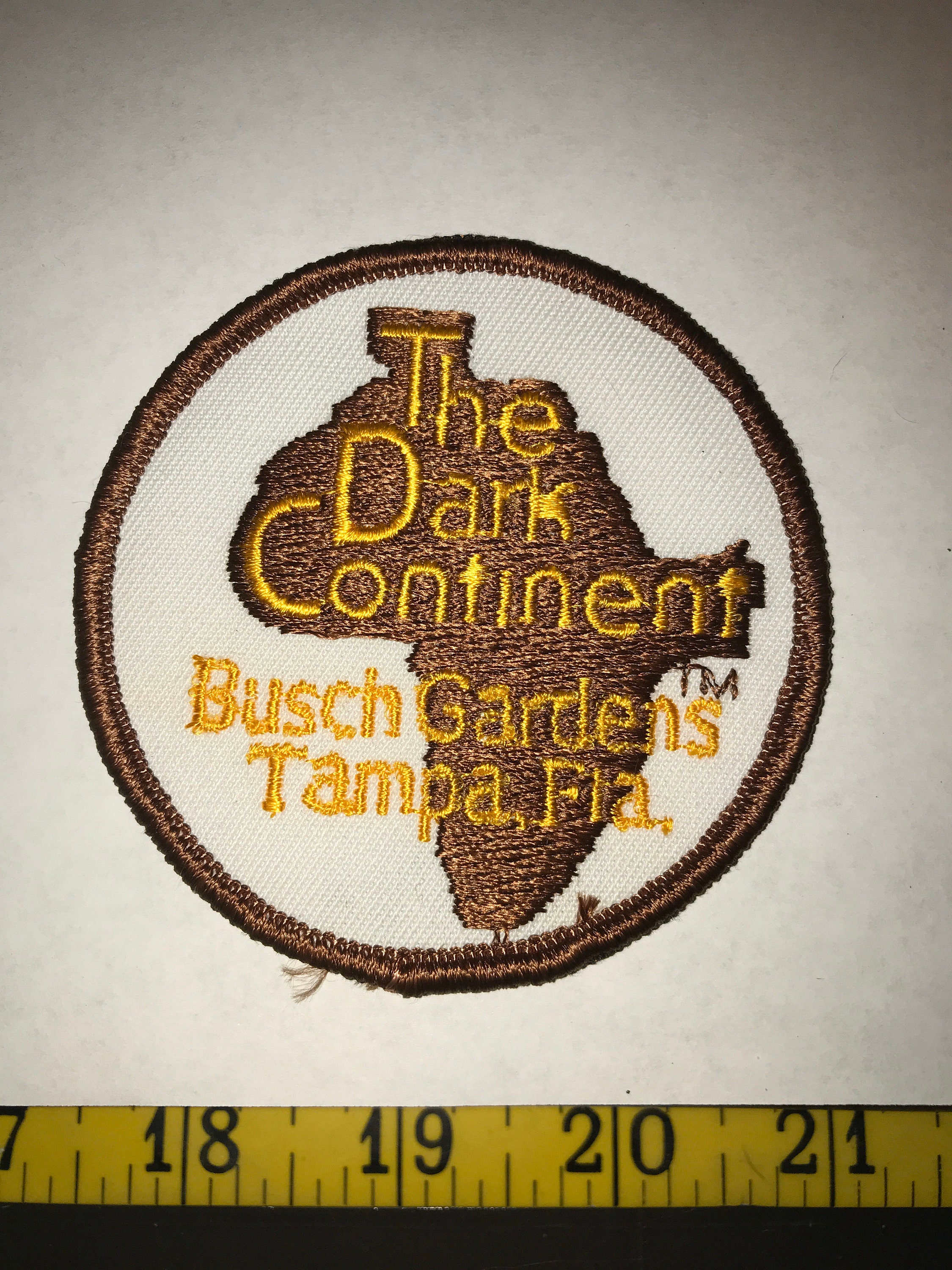 Der Dunkle Kontinent Vintage Busch Garten Tampa Fl Souvenir Etsy