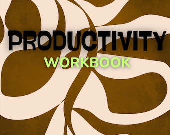 Digital Productivity Planner: Goal Tracker, Budget & Wellness (140-Page PDF)