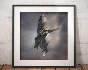 Eurofighter Typhoon | 11 Squadron | Royal Air Force | RAF | Aviation Artwork | Wall Art | Poster Print | Jet | Aircraft