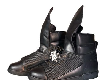 Bottes en cuir Death Trooper - Cosplay Star Wars, sur mesure