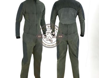 Handgemaakt Mandalorian-cosplaykostuum | Aangepaste Star Wars Bounty Hunter-outfit met Flak Vest-fans