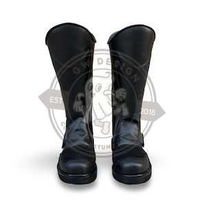 Darth Maul Leather Cosplay Boots – Screen Accurate Star Wars Sith Footwear – Custom Made Shoes for 501st Level Costume