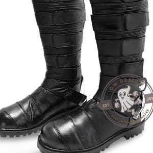 Starkiller Leather Cosplay Boots | Star Wars Force Sith Warrior Costume | Handmade Galen Marek Shoes