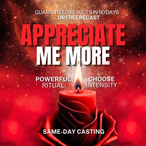 Make Them Appreciate You / Love Me Only Spell / Obsession Spell / Commitment Spell / Reconciliation Spell / Powerful Love Spell Same Day