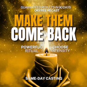 Powerful Come Back To Me Spell, Reconciliation Spell, Love Spell, Bring Back Your Ex, Same Day Casting