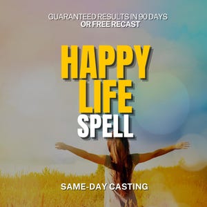 Happiness Spell Casting, Remove Bad Energy, Be Happy Spell, Attract Positivity Spell, Make Me Happy, Road Opener Spell, Good Energy Spell