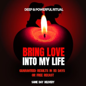 Love Attraction Spell, Manifest Love Spell Casting, Attract Love Spell Same Day, Soulmate Spell, Romance Spell, Twin Flame Spell, Love Cast