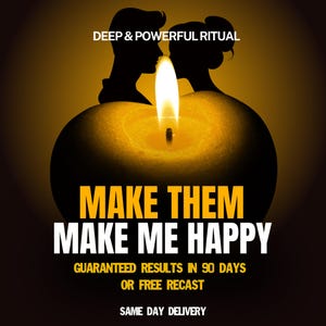 Make Me Happy | Romance Spell, Soulmate Spell, Reconciliation Spell, True Love Spell, Attract Love Spell Casting, Self Love Obsession Spell
