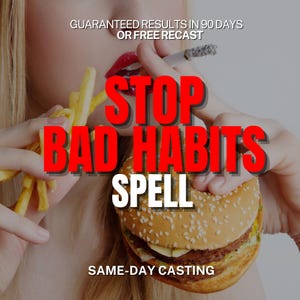 Romper malos hábitos, eliminar la negatividad, ritual de desintoxicación, hechizo de salud, eliminar malos hábitos, dejar malos hábitos, guía de alimentación saludable