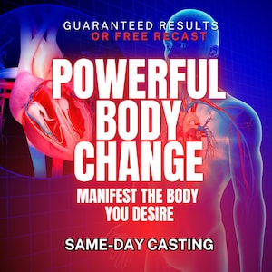 Body Change, Sexy Body Spell, Perfect Skin, Dream Body Spell, Slim Body, Beauty Enhancement, Self Love,Charisma,Seduction Attraction Ritual