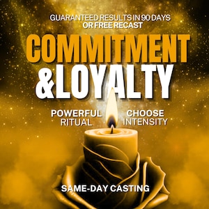 Commitment Marriage Proposal Marry Me Engagement Spell/Marriage Spell/Commitment Spell/Proposal Spell/Black Magic Voodoo Love Spell