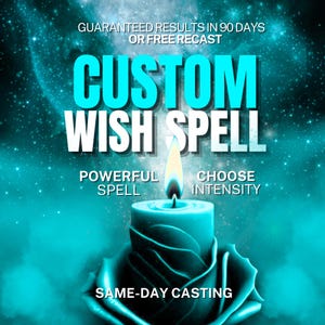 Custom Ritual/protection spell/custom spell casting/wealth spell/success spell/attraction spell/beauty spell/relationship spell/job spell
