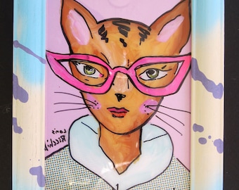 Miss Kitty - original art piece