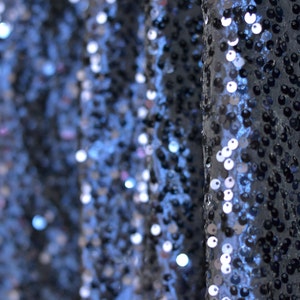 Navy Blue Shimmer Sequin Fabric Photography Backdrop - Etsy