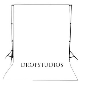 Bright White Solid Photography Backdrop, Seamless, Wash/Dry