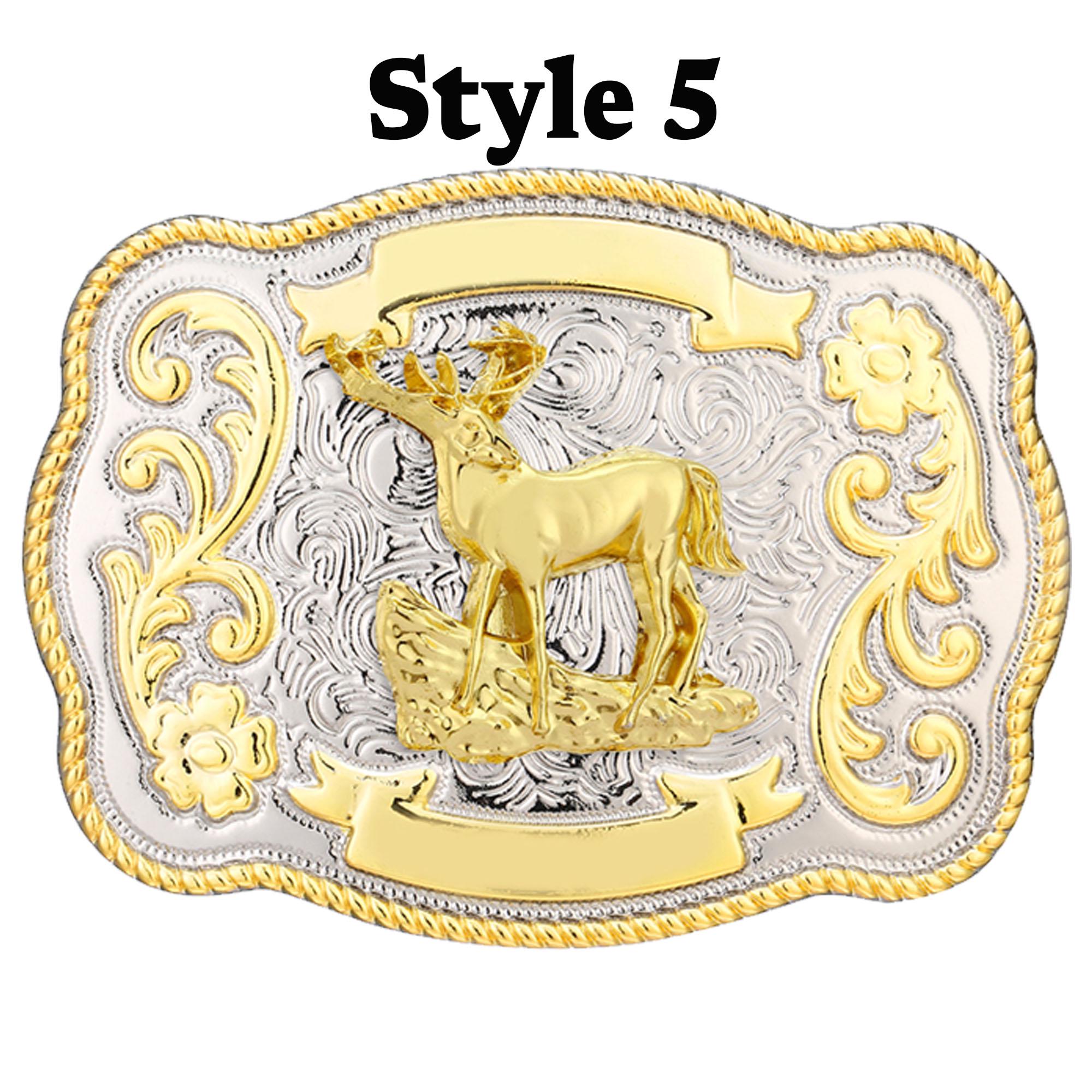 Personalized Western Belt Buckle, Custom Rodeo Prize  display picture 1