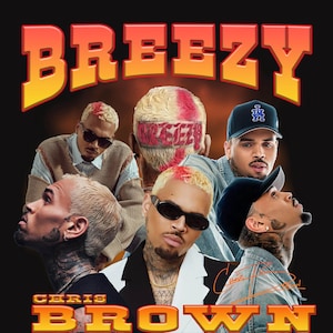 chris brown breezy bowl xx T Shirt Design PNG Instant Download 300 dpi png