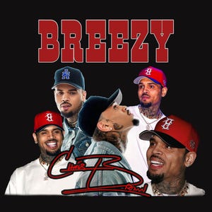 Chris Brown Breezy Bowl XX Tour 2025 TShirt PNG Design, Bootleg Tee, Instant Download And Ready To Print , File Download 300 dpi