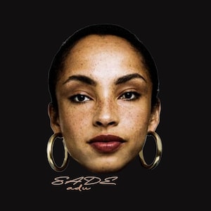 sade adu T Shirt Design PNG Instant Download 300 dpi png