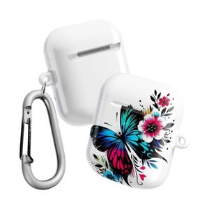 AirPods Cases - Minimalistischer Airpods-Halter, Schutzhülle aus Silikon, Ohrhörer-Zubehör, Tech-Geschenk, kabellose Kopfhörertasche