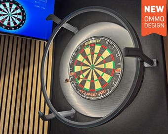 3D printed modular auto dart ring | Camera mount | Dart accessories | Dartboard lighting