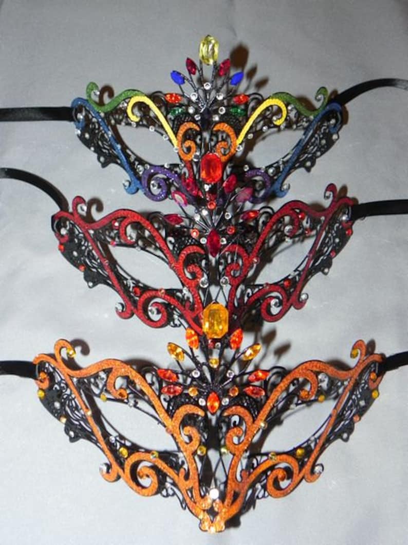 Made to Order Metallic Masquerade Mask