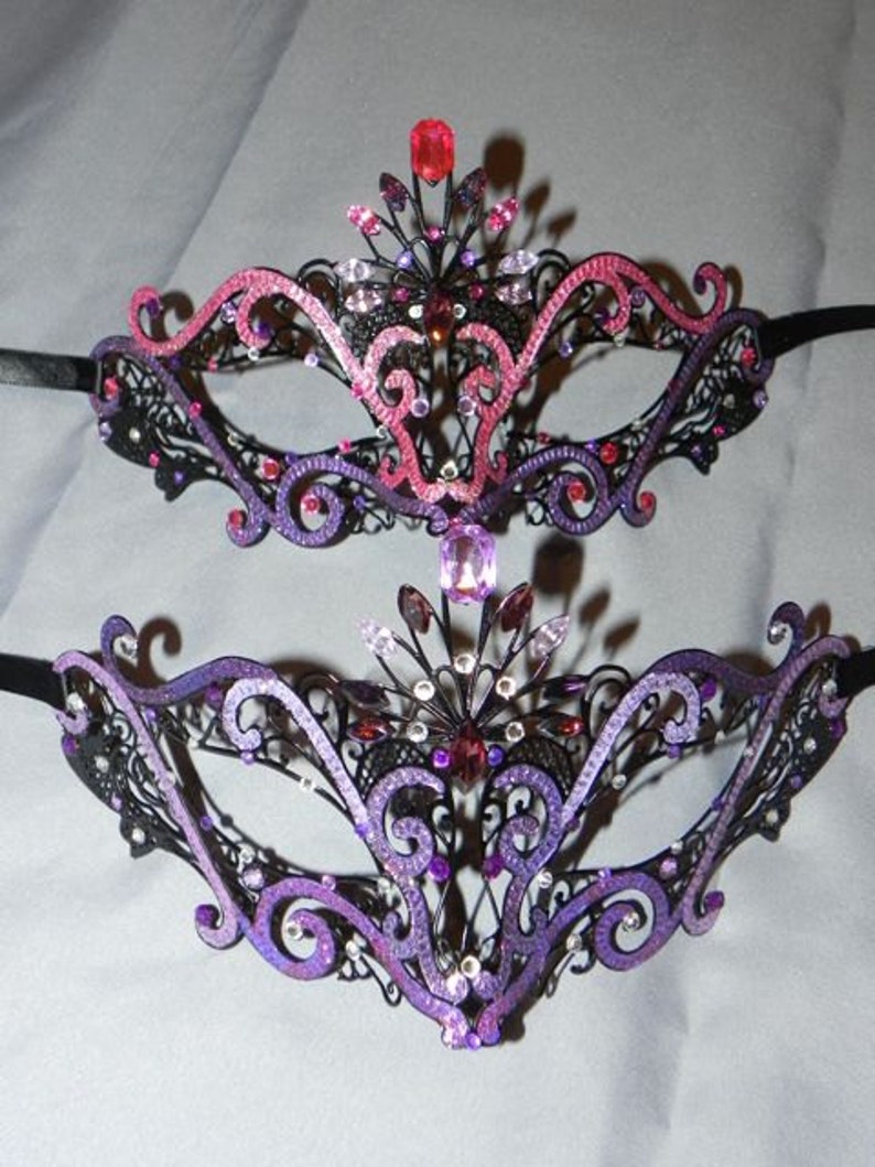 Made to Order Metallic Masquerade Mask
