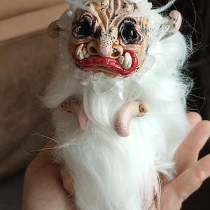 textile Art doll &quot; troll monster&quot;