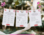 20 jeux EVJF imprimables et 100% personnalisables dans Canva, Activités originales pour enterrement de vie de jeune fille en français