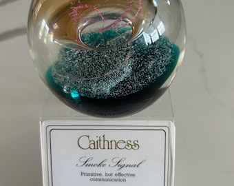 Caithness, Schottland – Rauchzeichen-Briefbeschwerer 406/750 – Limitierte Auflage