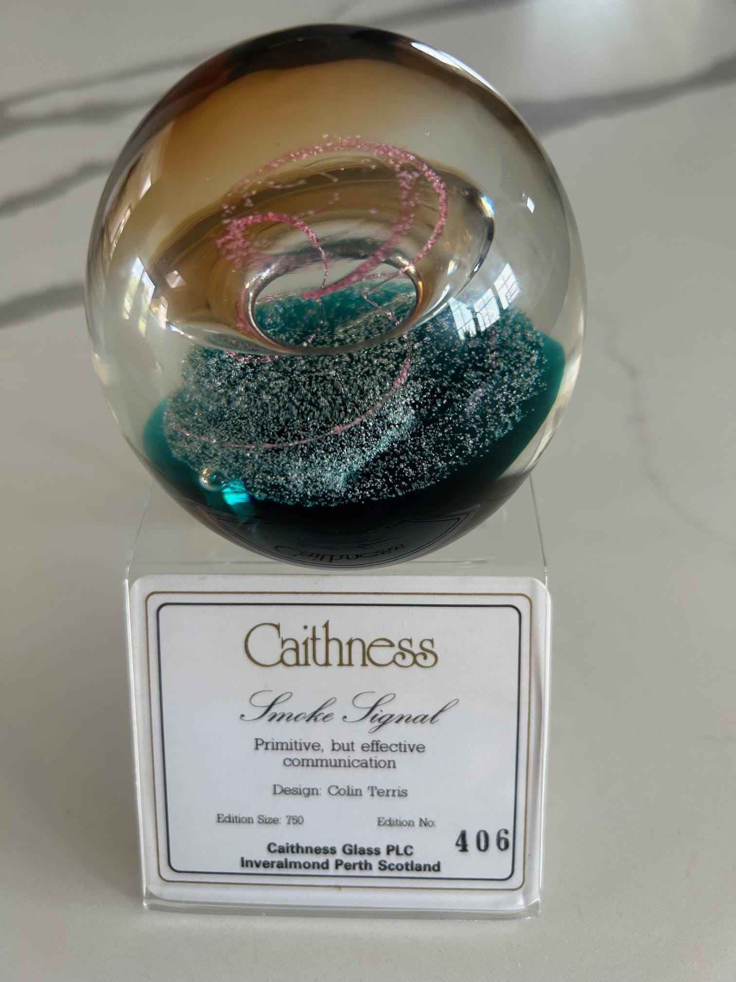 Caithness Paperweight Limited Edition - Etsy