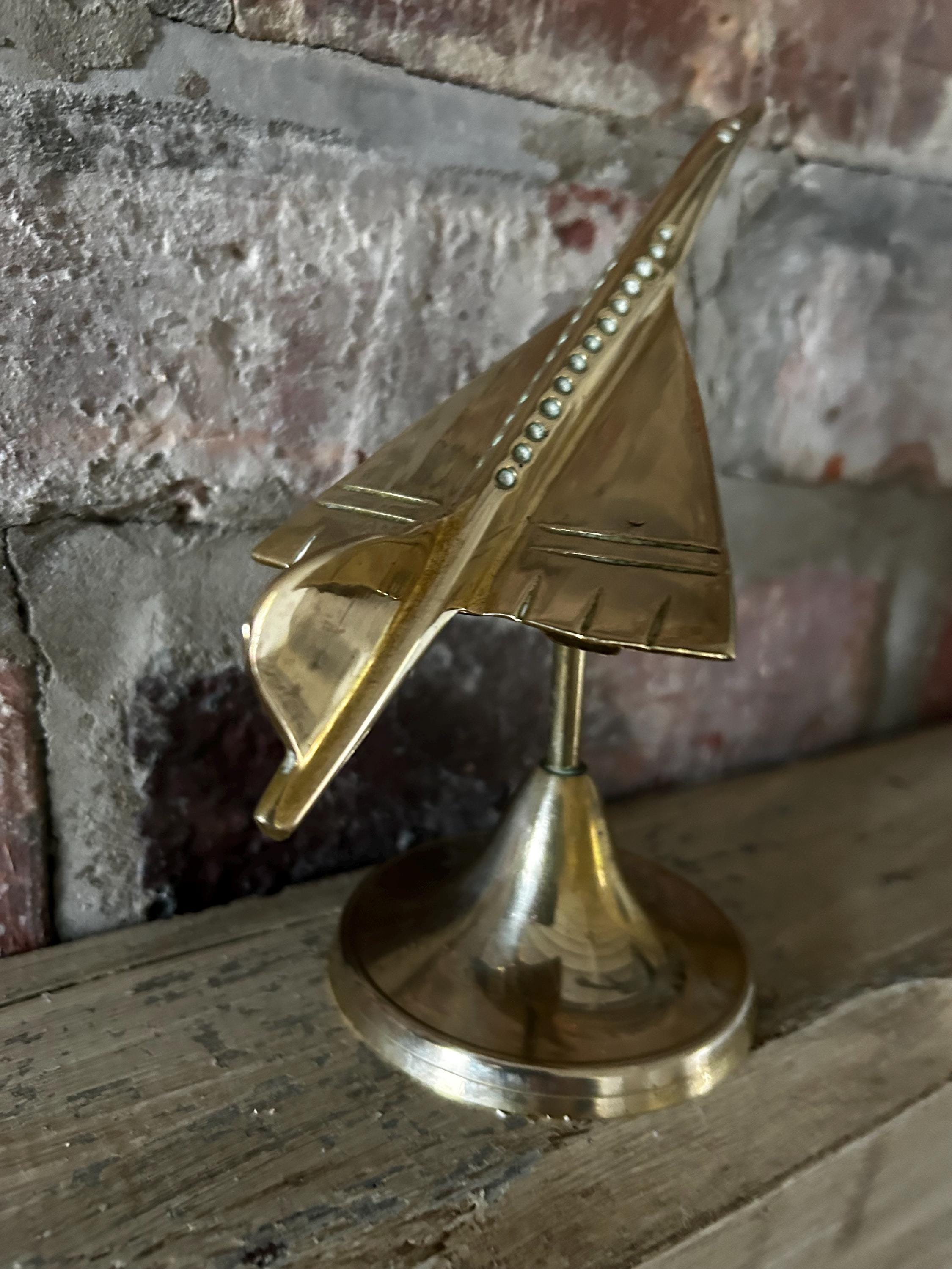 Brass Concorde Model - Etsy