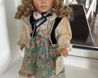Vintage Porcelain Doll 